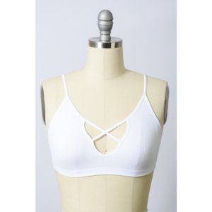 Llellie Minimal Cross Bralette
